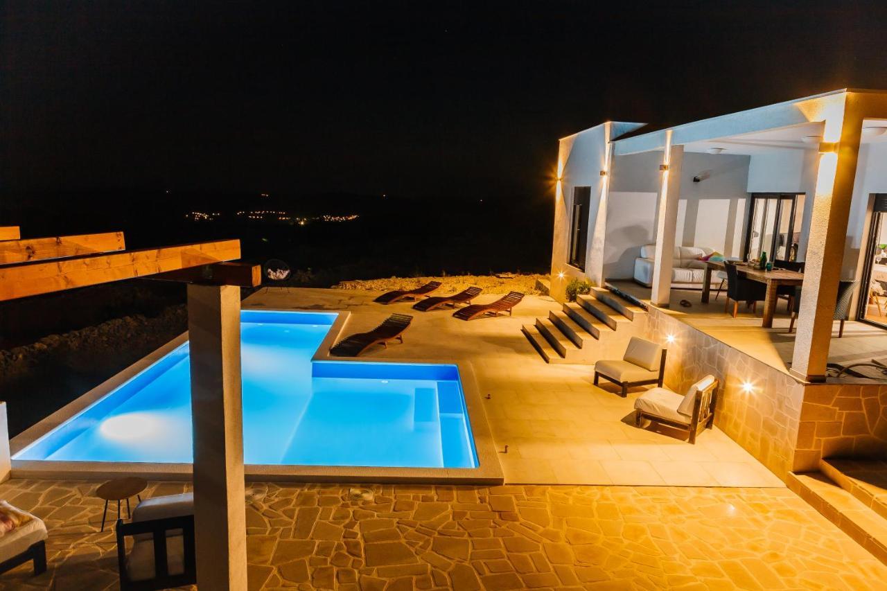 Villa Zlatno Sunce In The Hills Near Trogir Vrsine ภายนอก รูปภาพ